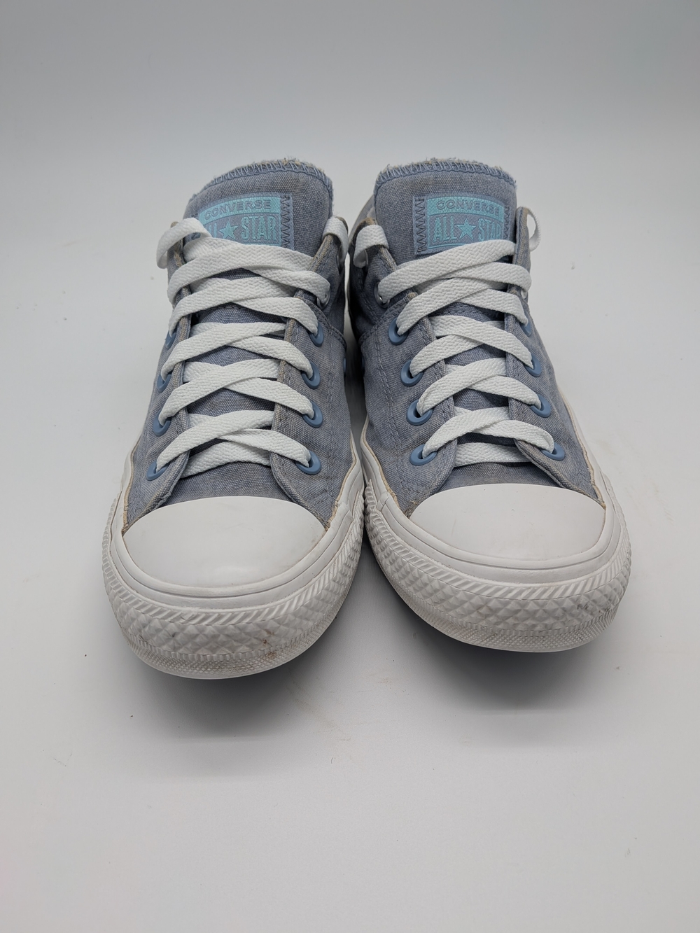 Converse CTA Madison OX Indigo Fog White Sneakers Womens Size 9.5 Canvas 564333F